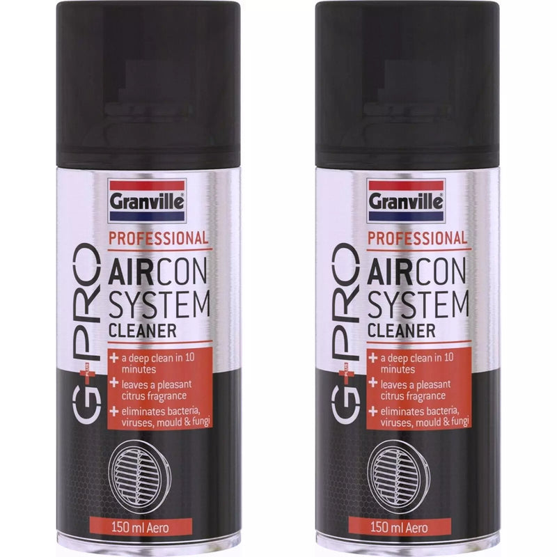 2x G+PRO Professional Car Aircon System Cleaner AC Interior Spray Bomb