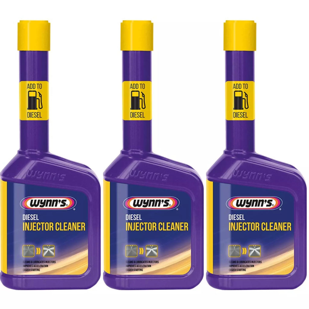 3x Wynns Diesel Injector Cleaner 325mL Car Engine Fuel Additive System Treatment