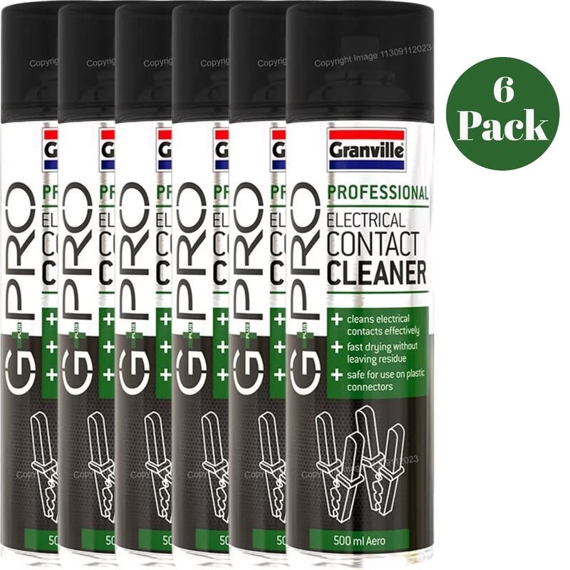 6x G+PRO Car ECU Electrical Contact Switches Circuit Boards Cleaner Spray