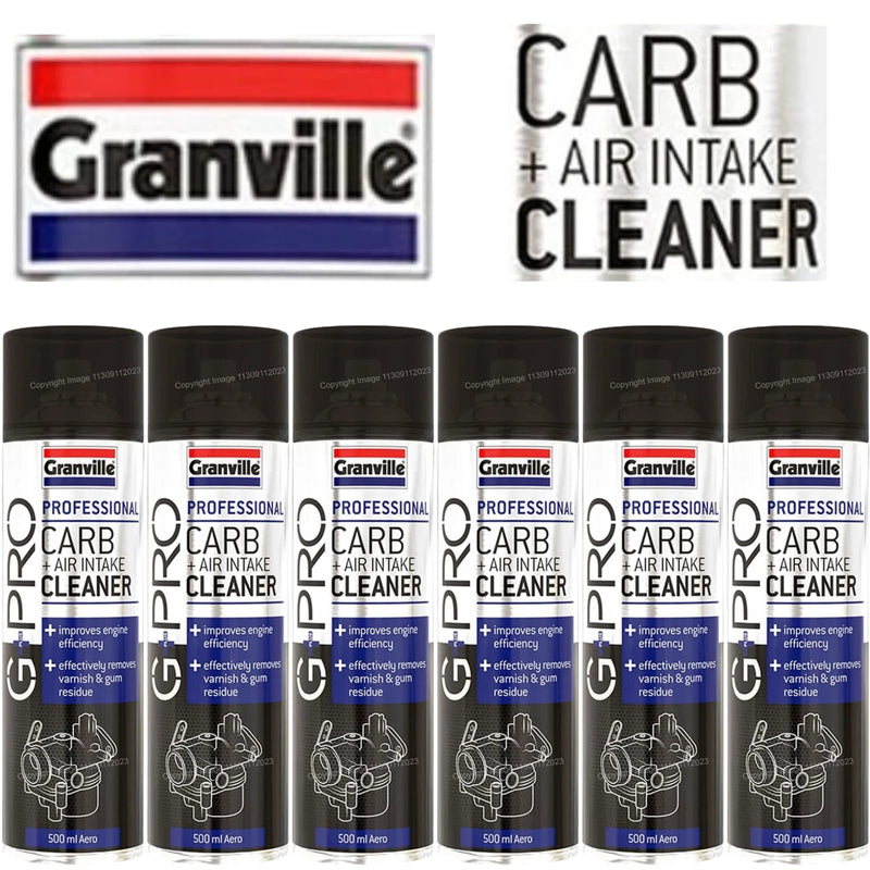 6x G+PRO Professional Car Carburettor Choke Carb Air Intake Cleaner Spray