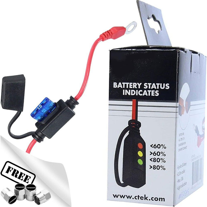 CTEK Comfort Indicator Eyelet M8 For All CTEK 12v Chargers With Comfort Connect +Caps