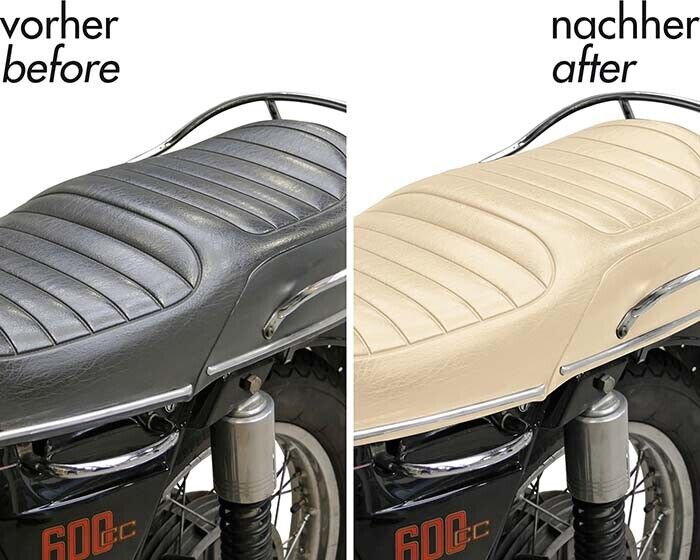 Car Interior Spray Paint Dash Plastic Trim Leather Foliatec Matt Beige+Primer +Caps
