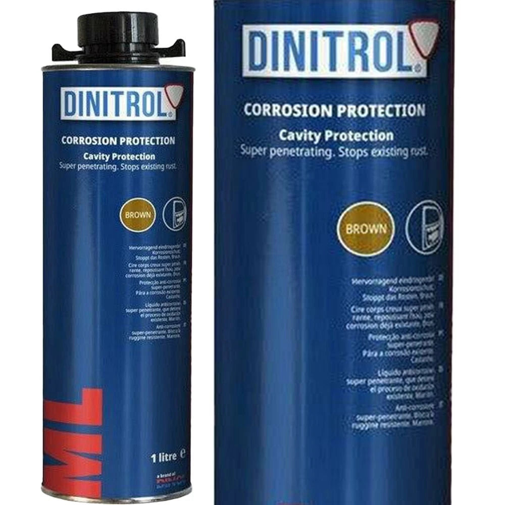 DINITROL ML BROWN Underbody Stop Rust Proofing Corrosion Protection 1 Litre