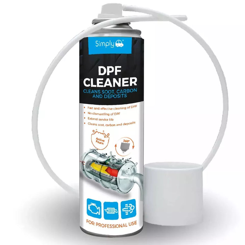 Simply DPF Cleaner Diesel Particulate Filter Cleaner Foam 500ML Aerosol Spray