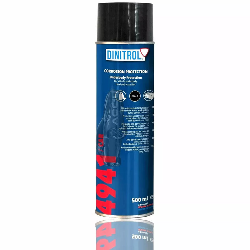 Dinitrol 4941 Black Chassis Wax Under Body Rust Proofing Aerosol SPRAY