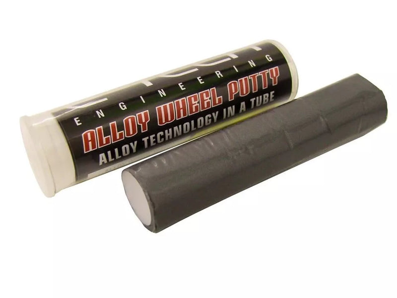 E-Tech SILVER Alloy Wheel Spray Paint + Repair Filler Putty Refurbishment + Caps