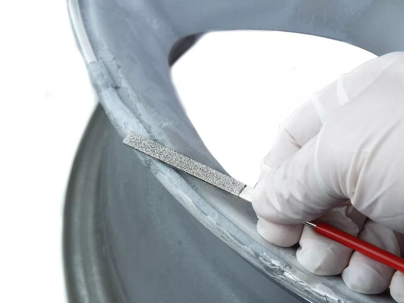 E-Tech SILVER Alloy Wheel Spray Paint + Repair Filler Putty Refurbishment + Caps