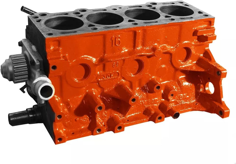 E-Tech ORANGE Engine Spray On Enamel Paint High Temp Heat Resistant
