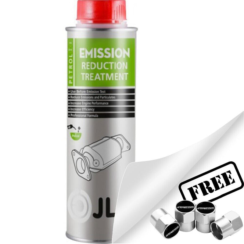 JLM Professional Car Petrol Engine Catalytic Exhaust System Reduce Emissions Cleaner +Caps