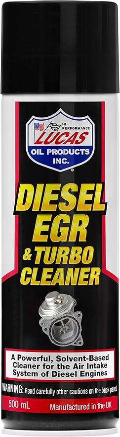 Lucas Diesel EGR Turbo Cleaner Treatment 500ml Air Intake Cleaner Spray Can