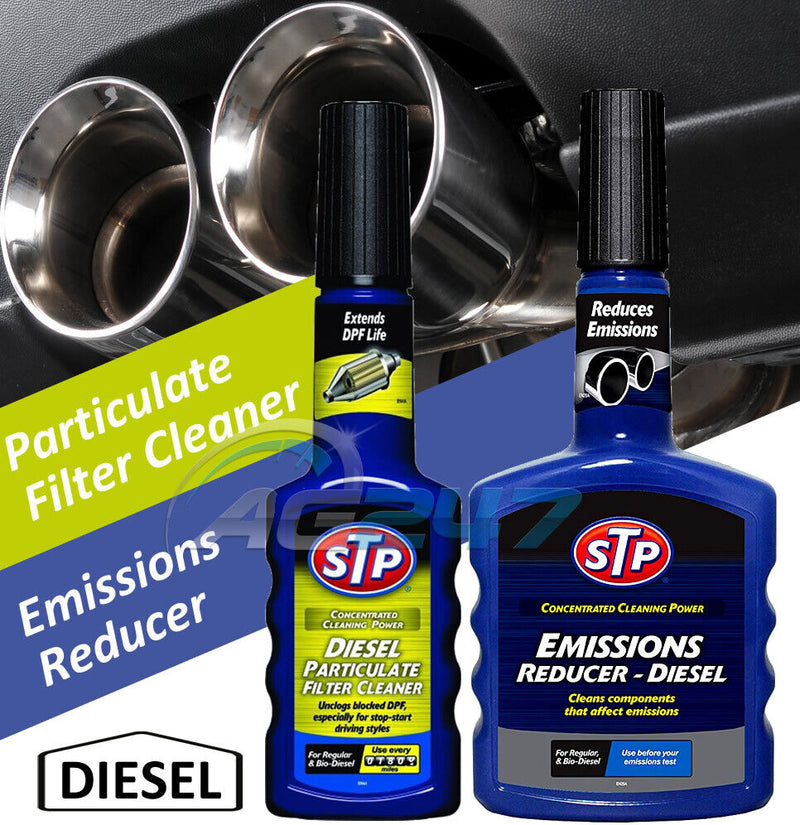 STP Diesel Engine Emissions Reducer + DPF Diesel Particulate Filter Cleaner