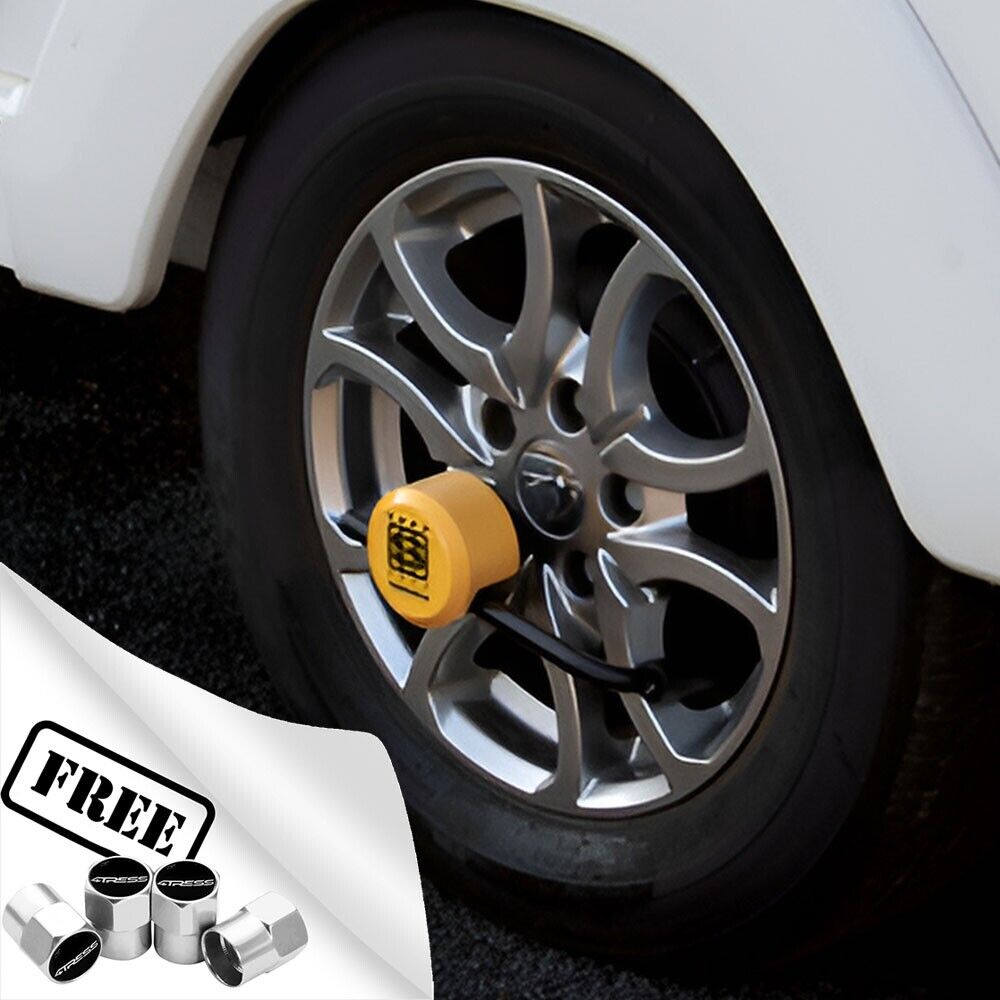 Stronghold Protector SH5432 Caravan Insurance Approved Security Wheel Clamp Lock +Caps