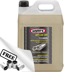 Wynns OFF-CAR DPF 5 Litre Car Diesel Engine Particulate Filter Ash Soot Cleaner +Caps