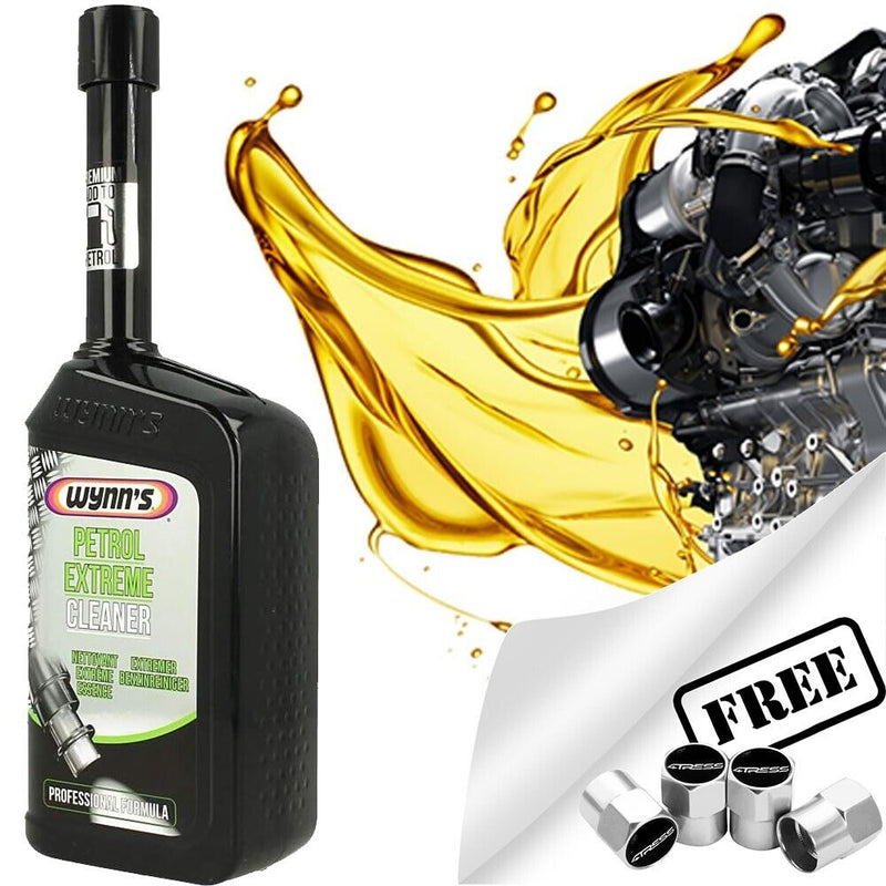 Wynns Car Petrol Hybrid Engine Fuel Injector & EGR System Extreme Cleaner +Caps