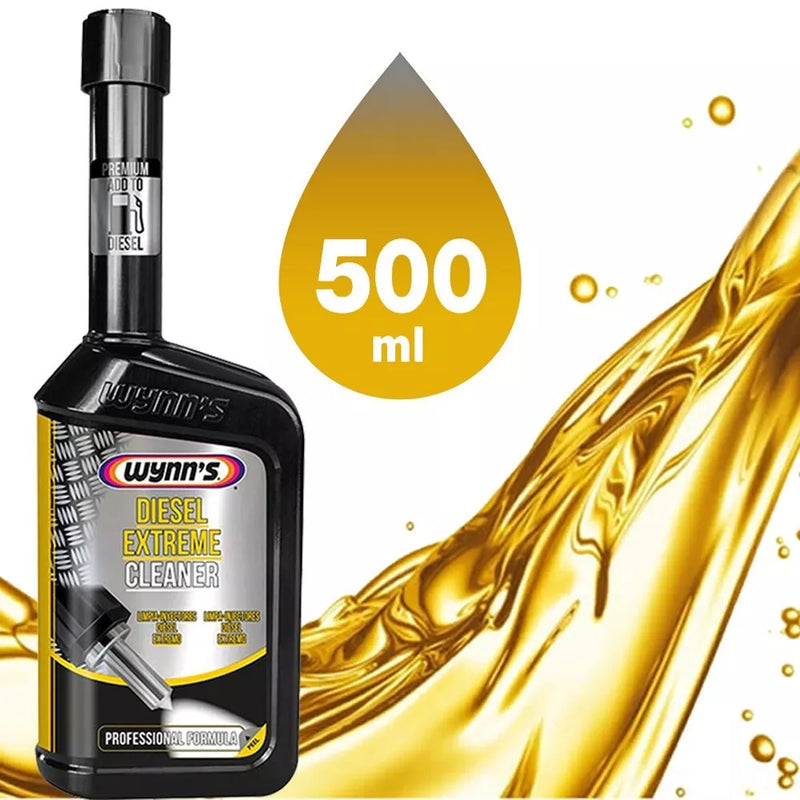 Wynns Professional Car Diesel Engine Fuel System Extreme Injector Cleaner