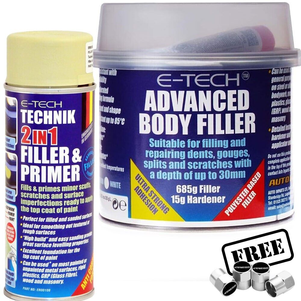 Car Body Filler and 2 IN 1 FILLER PRIMER