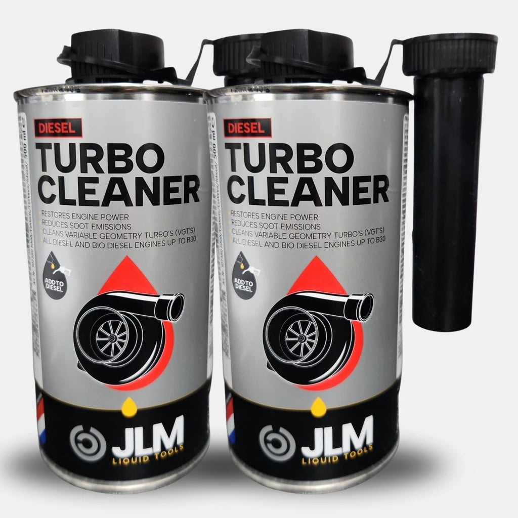2 x JLM Diesel Turbo Cleaner Professional Car Engine Bio & Power Restorer Can