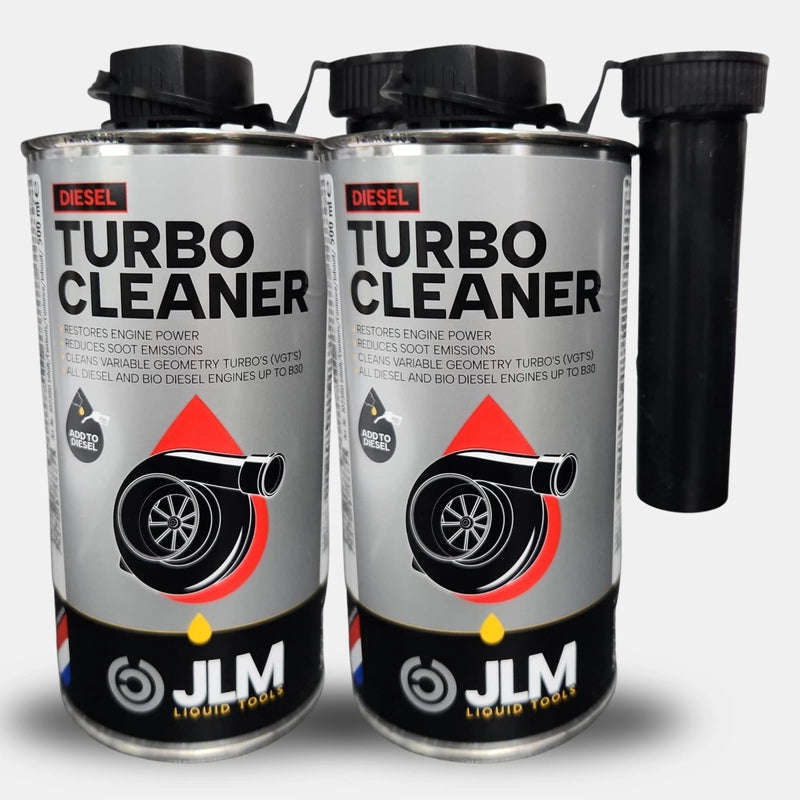 2 x JLM Diesel Turbo Cleaner Professional Car Engine Bio & Power Restorer Can