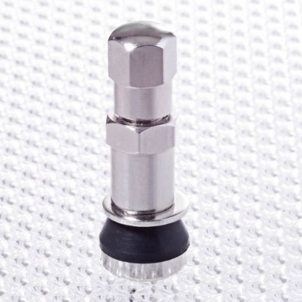 Richbrook Bolt In Nickel Plated Brass Car Alloy Wheels Wheel Valves Set Of 4