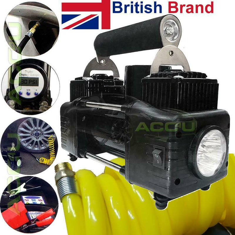 Simply 12v 150 PSI Digital Car 4x4 Heavy Duty Tyre Air Compressor Inflator Pump