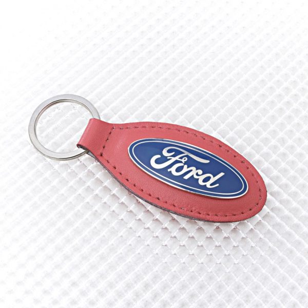 Richbrook Ford Official Licensed Real Leather Ford Car Keyring