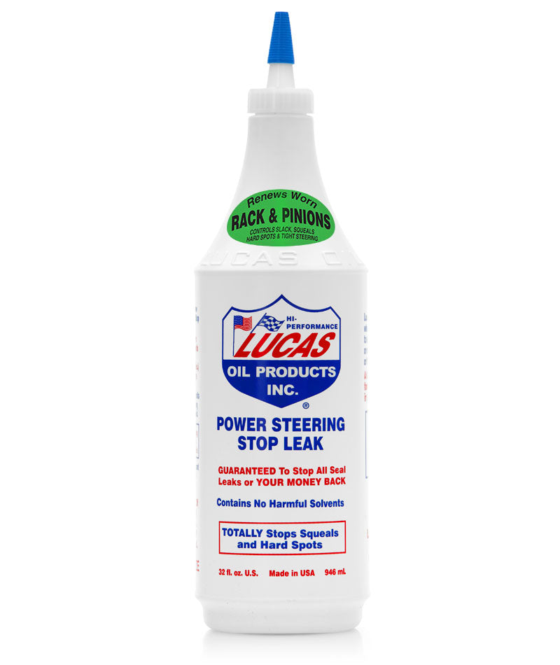 Lucas Oil Car Power Steering Stop Leak Fluid Seal Treatment Additive 946ml