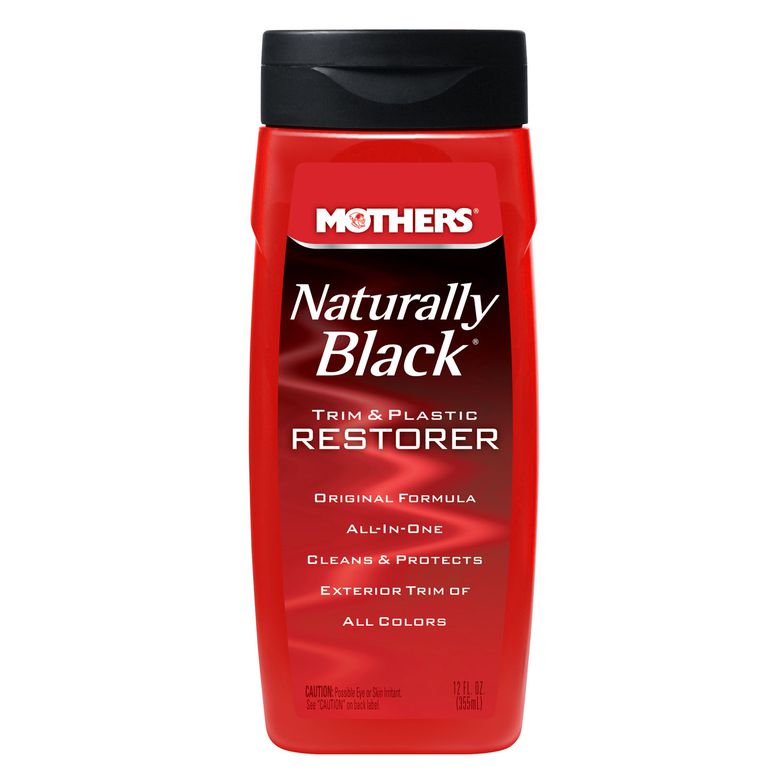 Mothers Naturally Black Car All Colors Exterior Trim & Plastic Cleaner Restorer