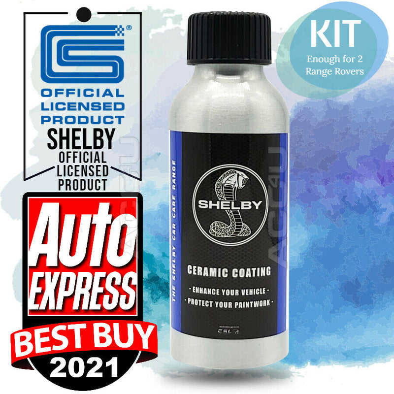 Shelby Cobra Official Car 4x4 Paint Ceramic Coat Coating Protection Sealant 100ml Kit