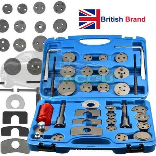 Streetwize 35 Pcs Carbon Steel Car Brake Caliper Piston Rewind Wind Back Tool Kit Set +Caps