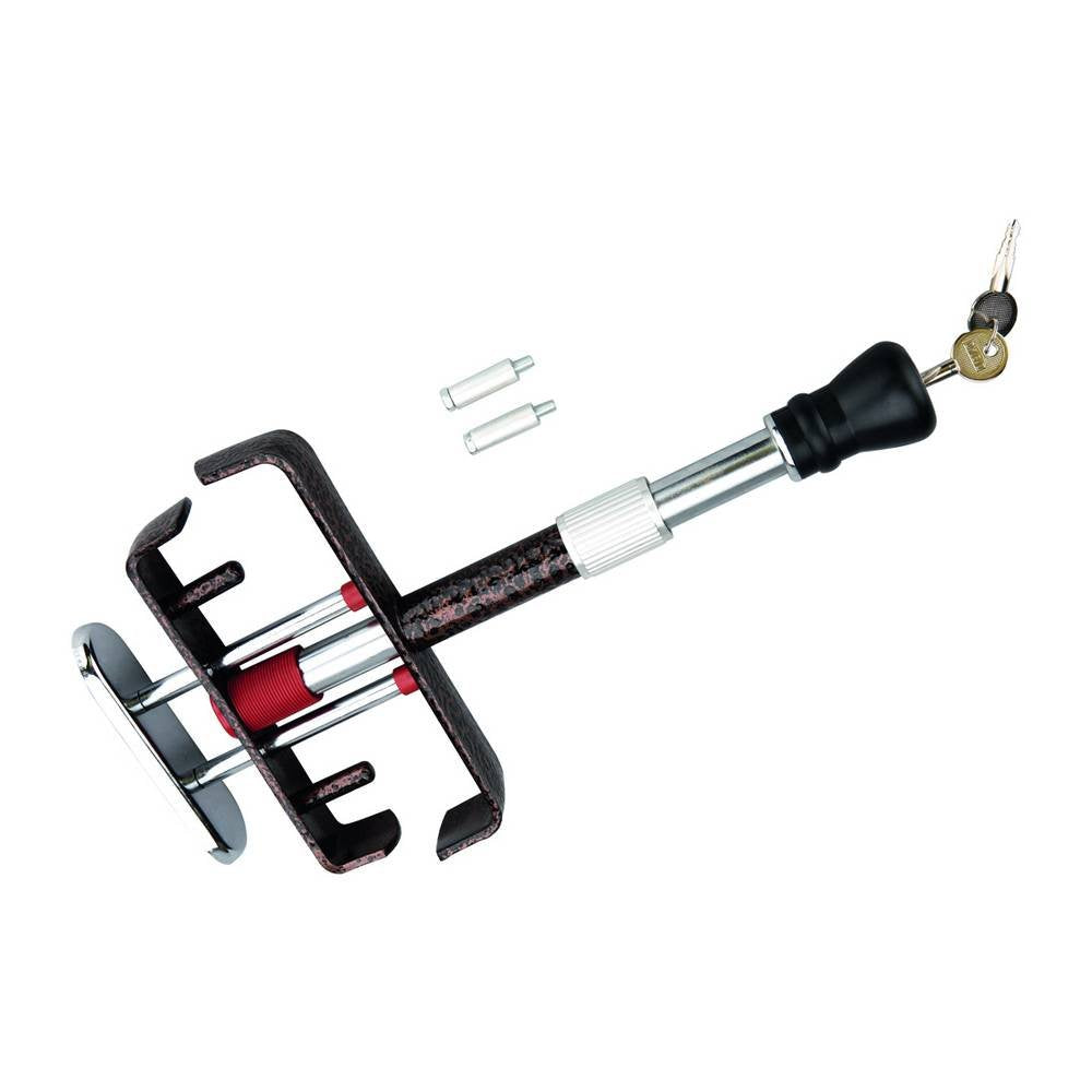 Carpoint Car Brake Clutch Foot Pedal Steering High Security Adjustable Clamp Lock