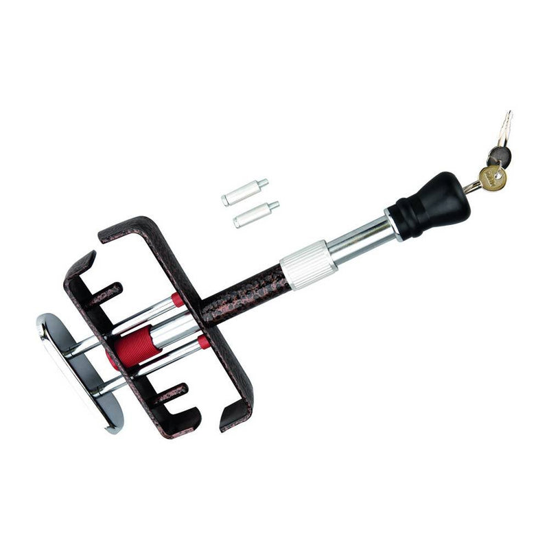 Carpoint Car Brake Clutch Foot Pedal Steering High Security Adjustable Clamp Lock