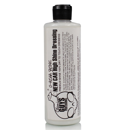 Chemical Guys New Car Shine Interior Exterior Vinyl Plastic Trim Tyres High Shine Dressing