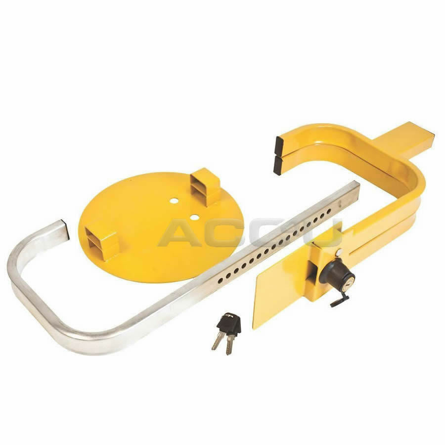 Maypole Car Caravan Van Trailer High Security Heavy Duty 13" - 17" inch Wheel Clamp