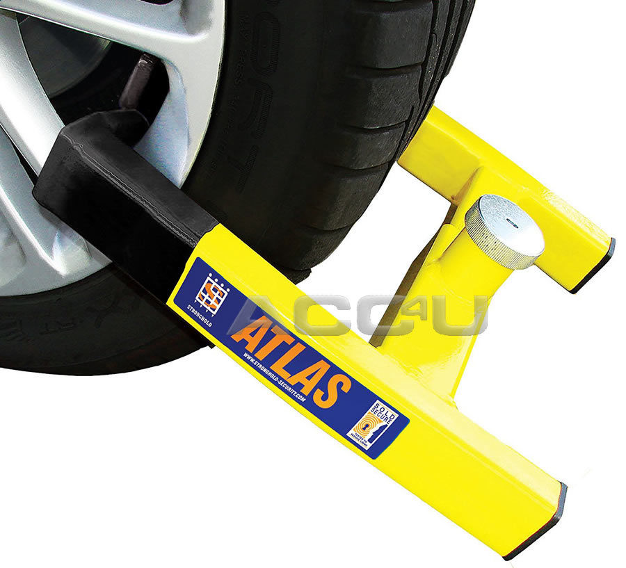 Stronghold SH5439 Atlas Insurance Approved Car Motorhome Hi Security Wheel Clamp