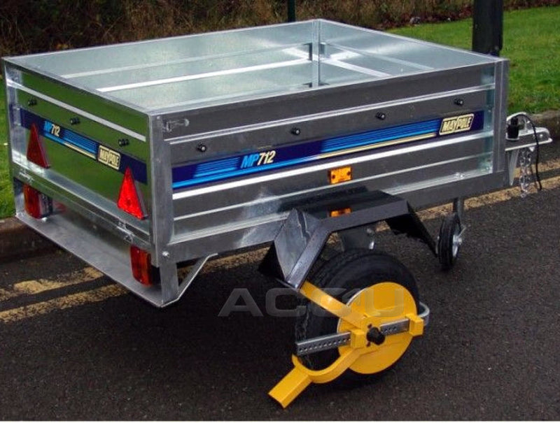 Maypole MP9061 Caravan Trailer High Security Strong Visible 8" 9" 10" inch Wheel Clamp