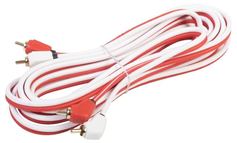 Vibe Audio AD 1 Meter Triple Shielded Car Stereo Amplifier RCA Phono Leads Cable