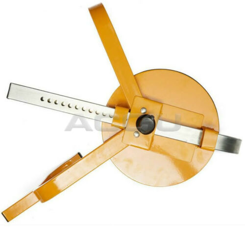 Maypole MP9061 Caravan Trailer High Security Strong Visible 8" 9" 10" inch Wheel Clamp