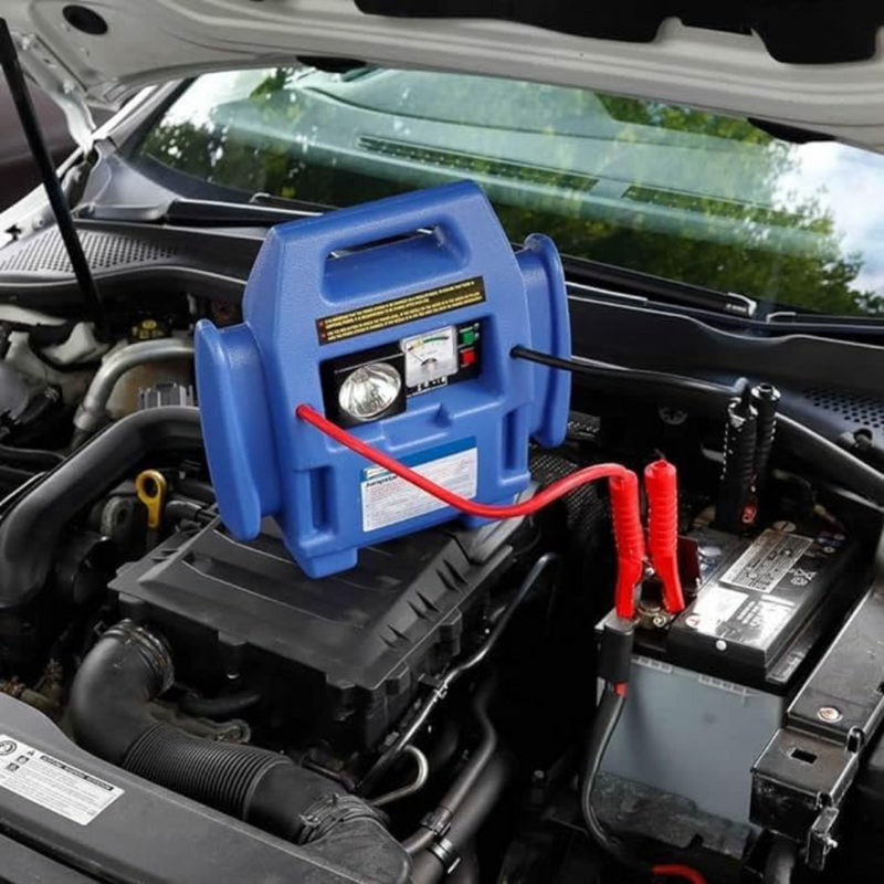 Portable Power Pack with Jump Starter and Air Compressor