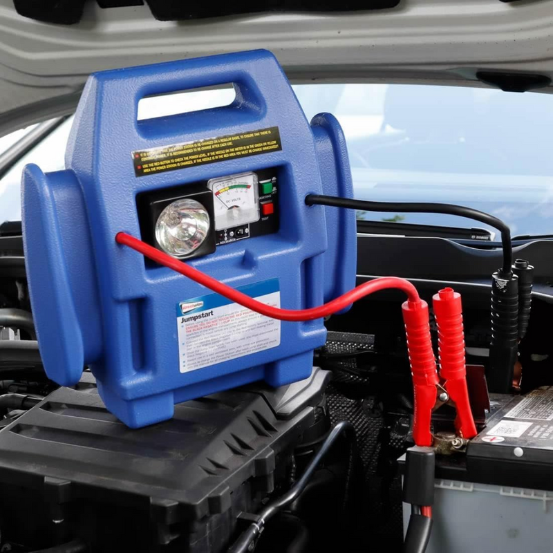 Portable Power Pack with Jump Starter and Air Compressor