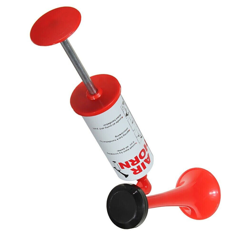 Sports Events Party Football Games Hand Held Non Gas Pump Action Air Horn +Caps