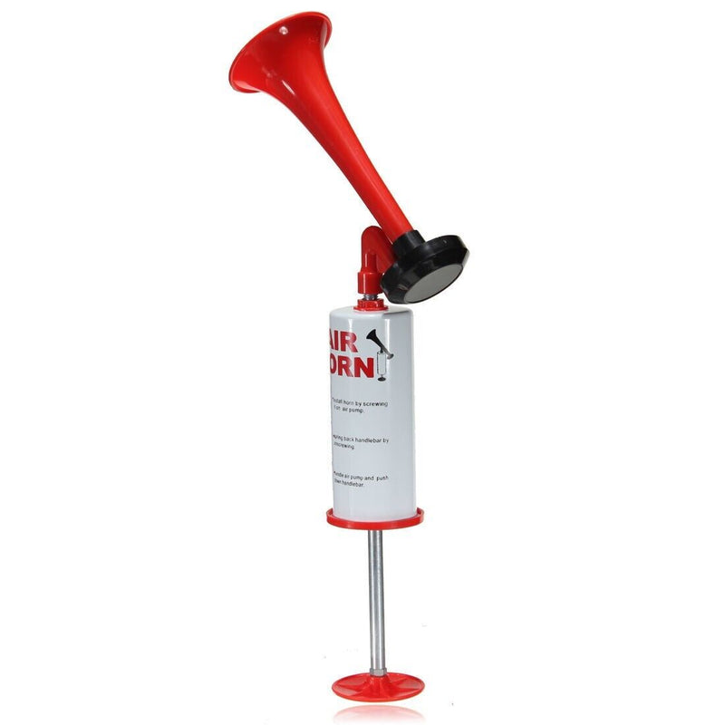 Sports Events Party Football Games Hand Held Non Gas Pump Action Air Horn +Caps