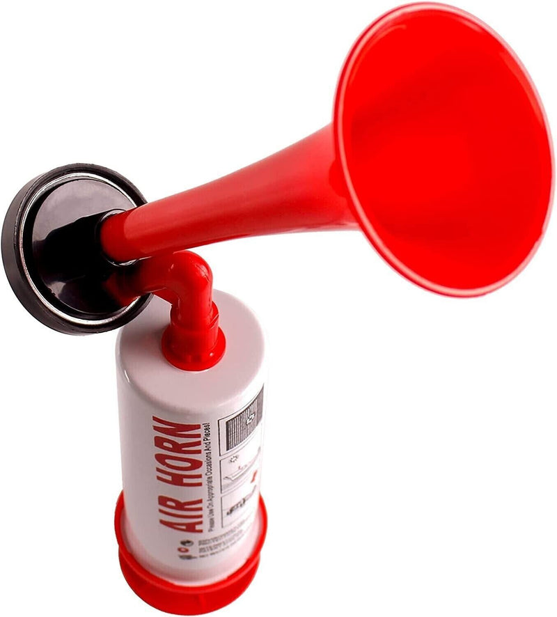 Sports Events Party Football Games Hand Held Non Gas Pump Action Air Horn +Caps
