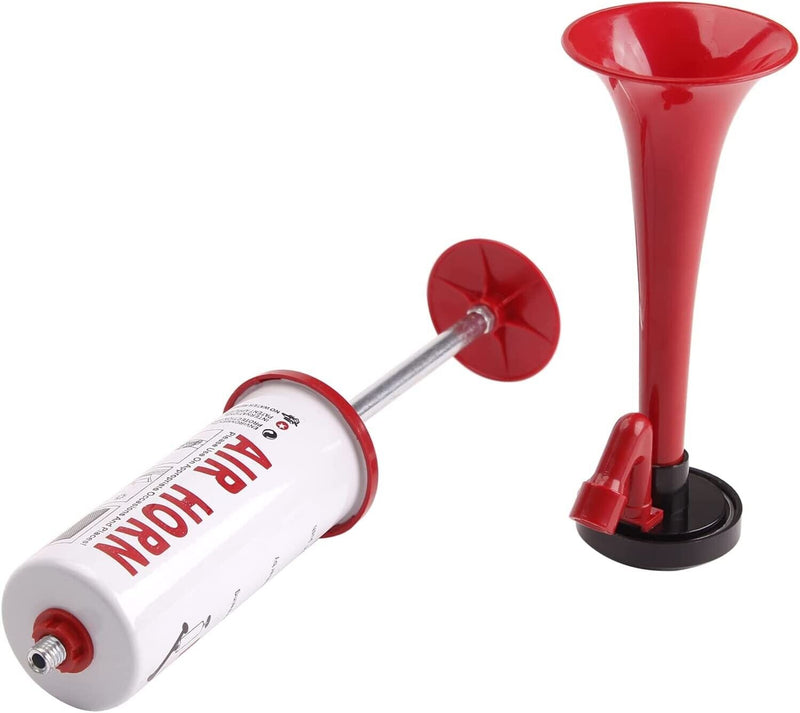 Sports Events Party Football Games Hand Held Non Gas Pump Action Air Horn +Caps