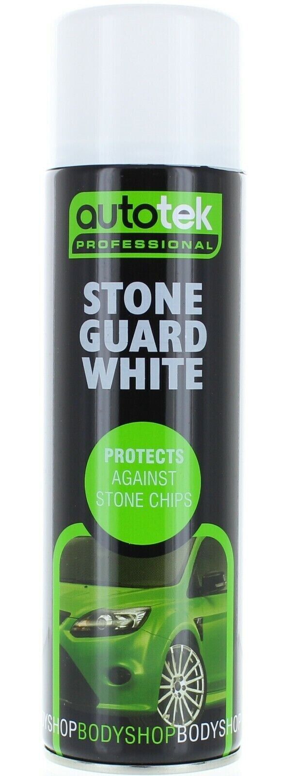 6 x Autotek STONE GUARD WHITE Spray Paint Car Body Chip Protection Bodyshop+G+C✅