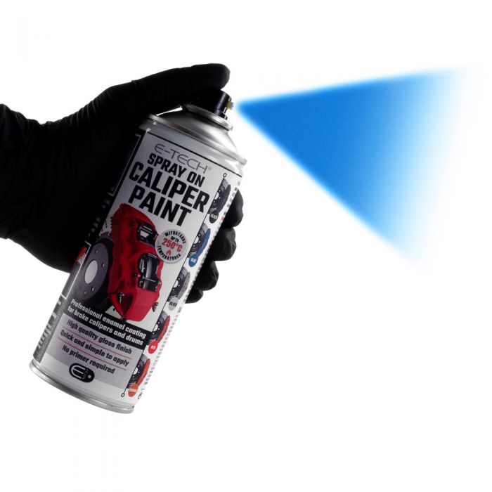 E-Tech Blue Brake Caliper Spray Paint Enamel Coating Aerosol Can 400mL