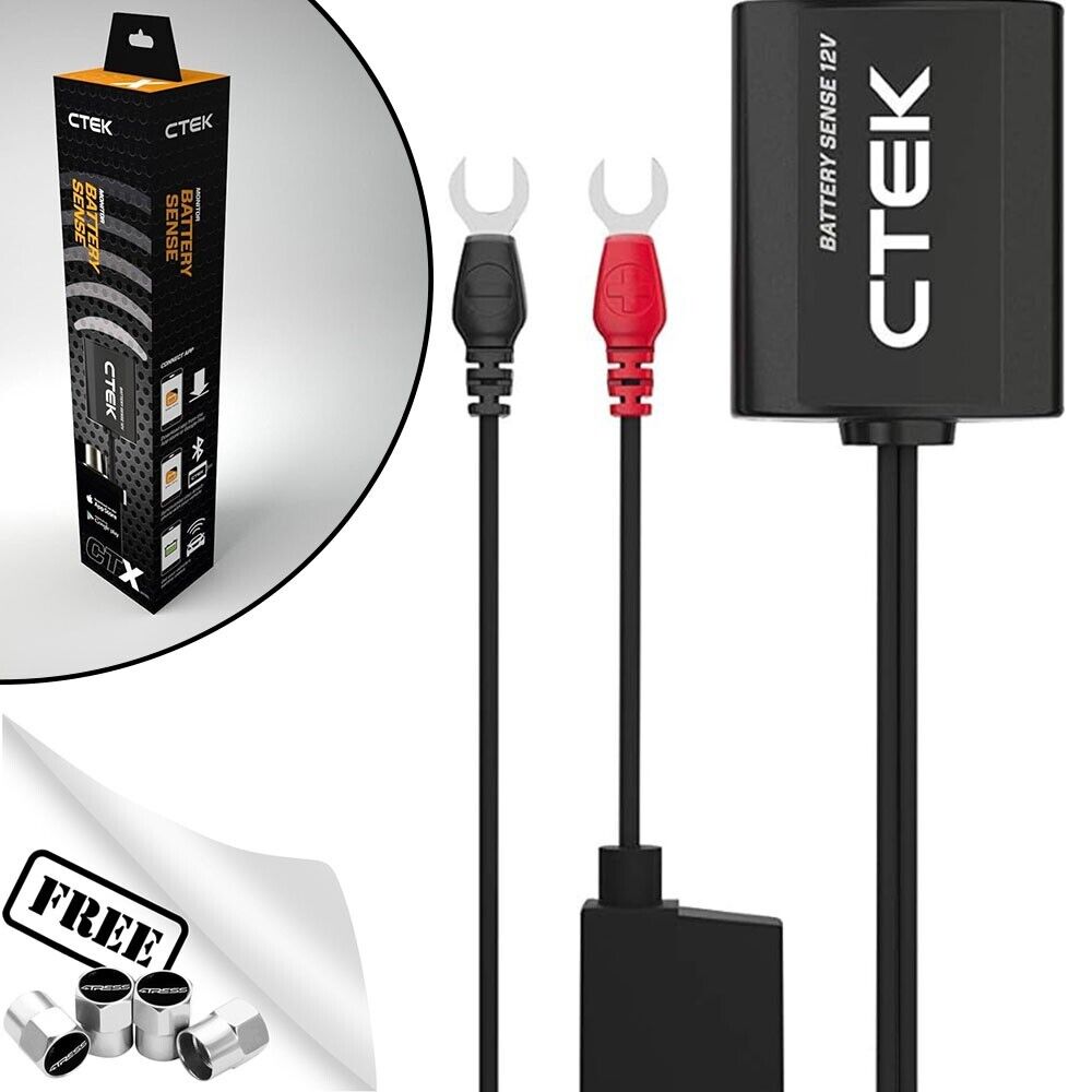 CTEK Battery Sense iPhone Andriod App Bluetooth 12v Car Battery Monitor System +Caps