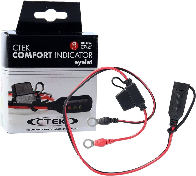 CTEK Comfort Indicator Eyelet M8 For All CTEK 12v Chargers With Comfort Connect +Caps