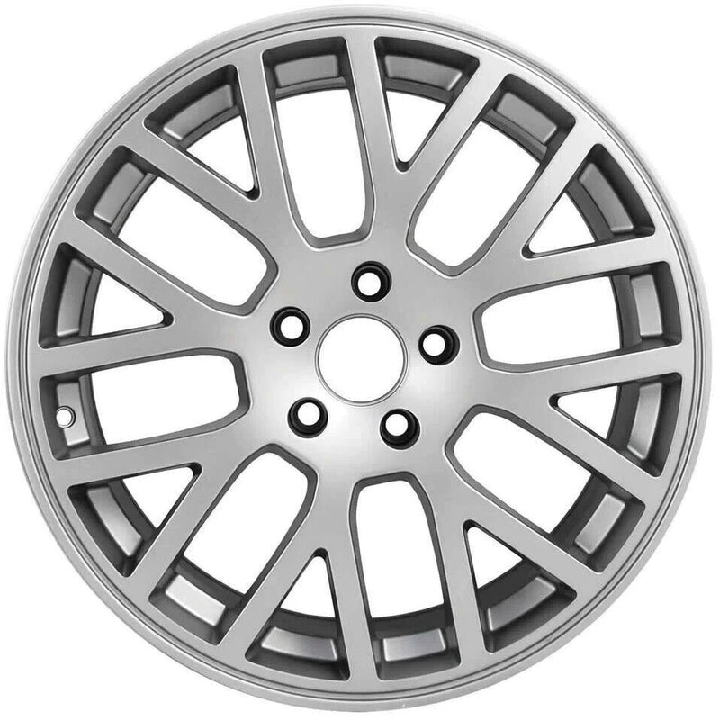 E-Tech SILVER Car Alloy Wheel Wheels Refurbishment Spray Paint Lacquer Repair Kit +Caps
