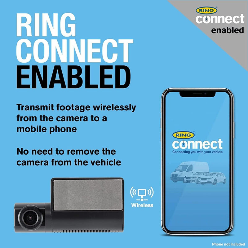 Car Dash Cam Full 1080p/30fps HD Recording & Live GPS Tracking RDCS4000 +Caps