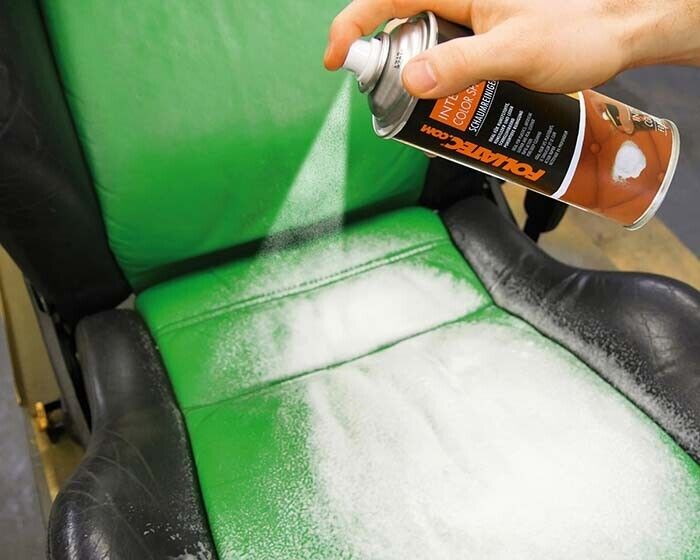 Car Interior Dash Plastic Leather Spray Paint Matt Black + Primer + Matt Sealer + Caps